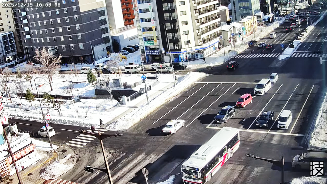 サムネイル 道路状況・札幌市国道36号線と創成川の状況